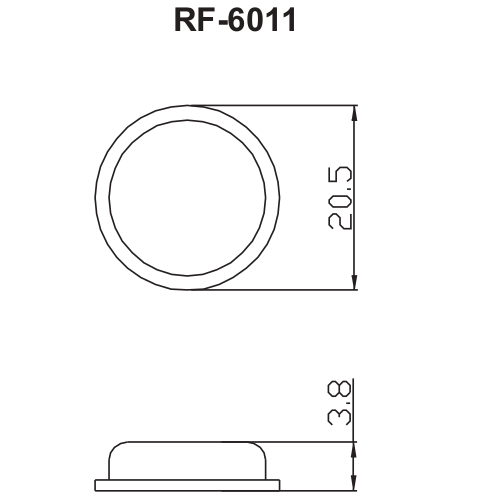 RF-6011 Ножка приборная