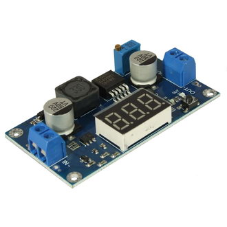 EM-851 DC-DC повышающий с цифровым вольтметром