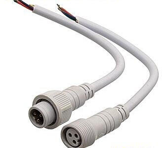 3pin WP L=40 D=21.5mm 3*0.3mm2 герметичный разъём