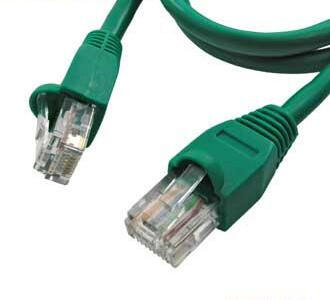 Патчкорд RJ45 1m зеленый