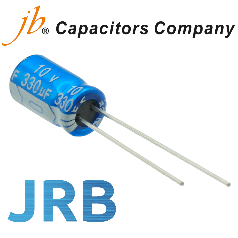 330мкФ 10В (6,3x11) JRC Конденсатор электролитический