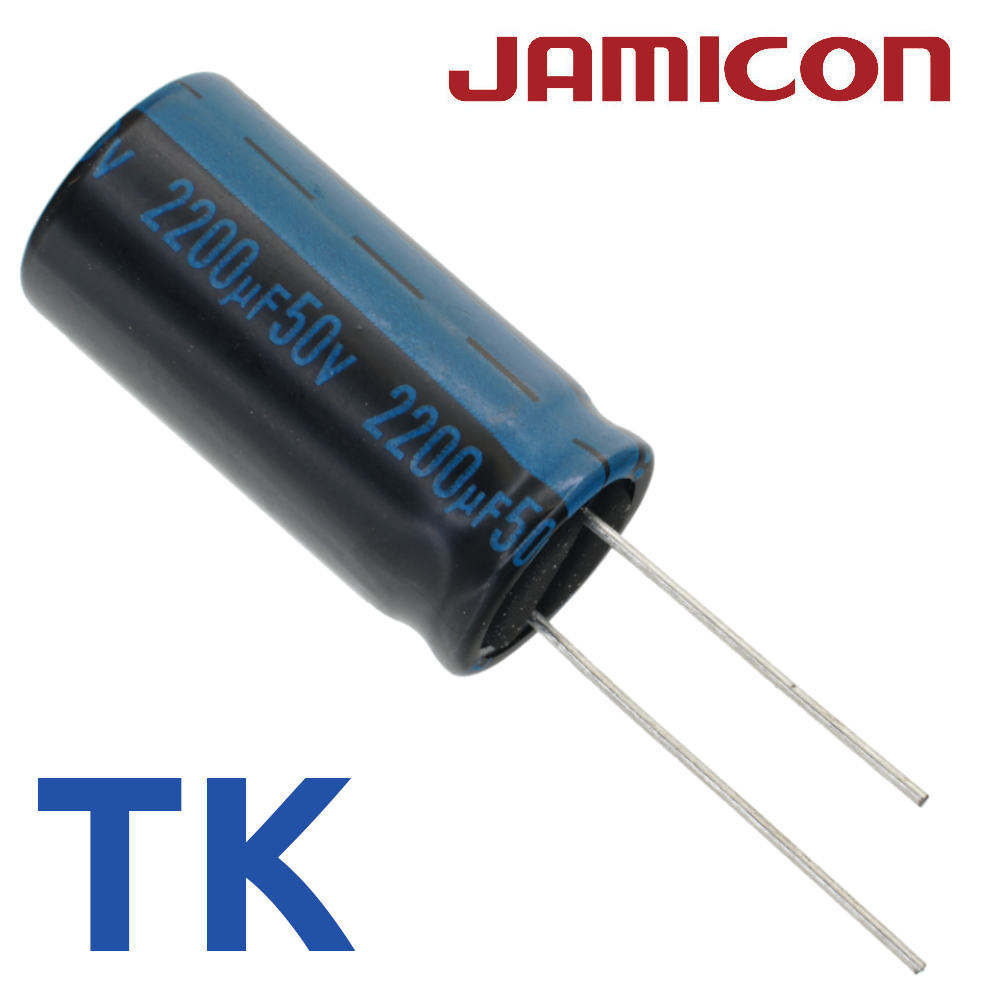 2200мкФ 50В (16x31,5) TKR-105C Конденсатор электролитический