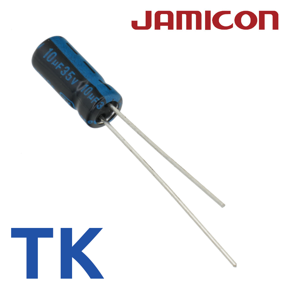 10мкФ 35В (5x11) TKR-105C Конденсатор электролитический
