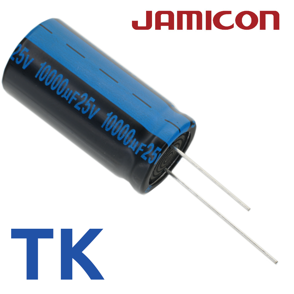 10000мкФ 25В (20x40) TKR-105C Конденсатор электролитический