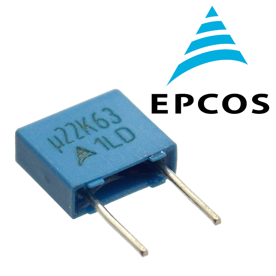 MKT 0,22мкФ 63в конденсатор EPCOS