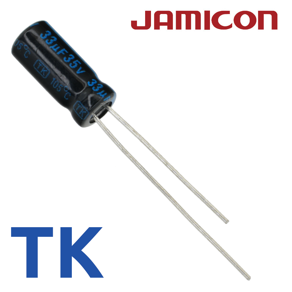 33мкФ 35В (5x11)TKR-105C Конденсатор электролитический