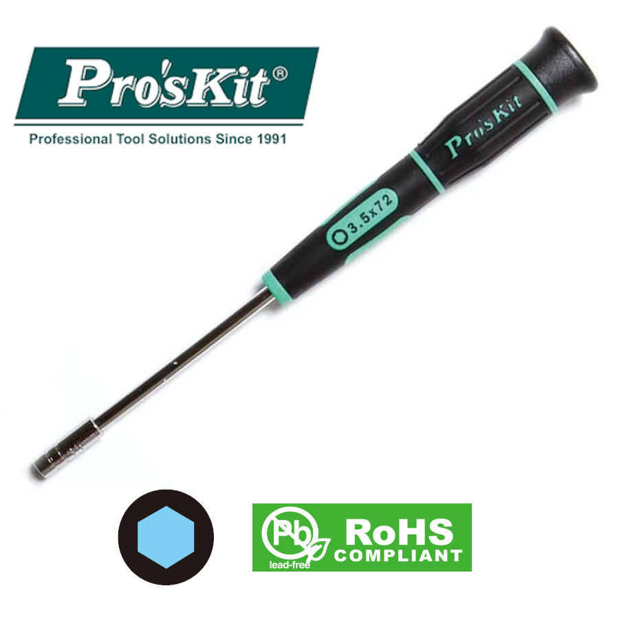 SD-081-M3.5 Pro'sKit Отвертка прецизионная торцевая М3.5