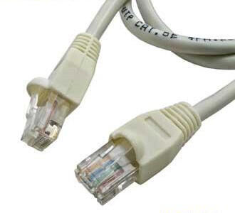 Патчкорд RJ45 1m белый