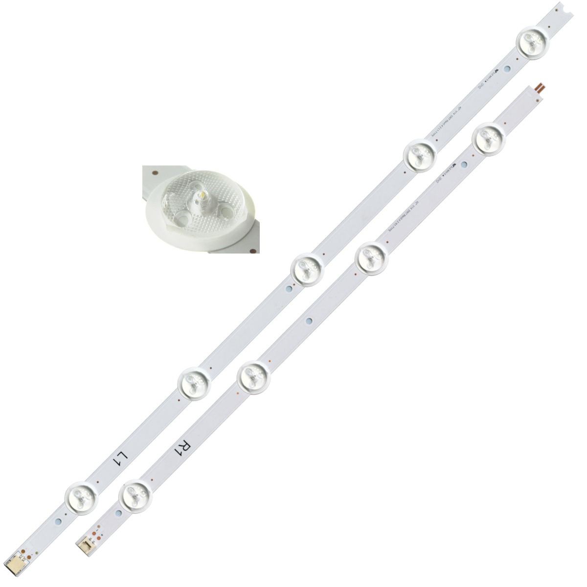 Светодиодная планка для подсветки ЖК панелей 42" V14 DRT Rev0.4 2 R1/L1 (комплект на алюминиевом осн