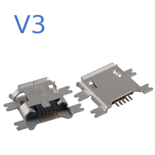 MicroUSB-F V3 Гнездо