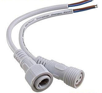 2pin WP L=40 D=21.5mm 2*075mm2 герметичный разъем