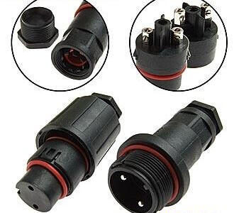 HYF-9000 2pin (IP68) герметичный разъем