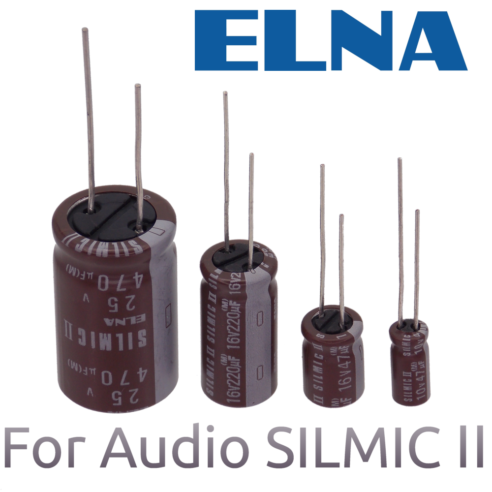 100мкФ 63В (12,5x25) SILMIC II Конденсатор электролитический Elna