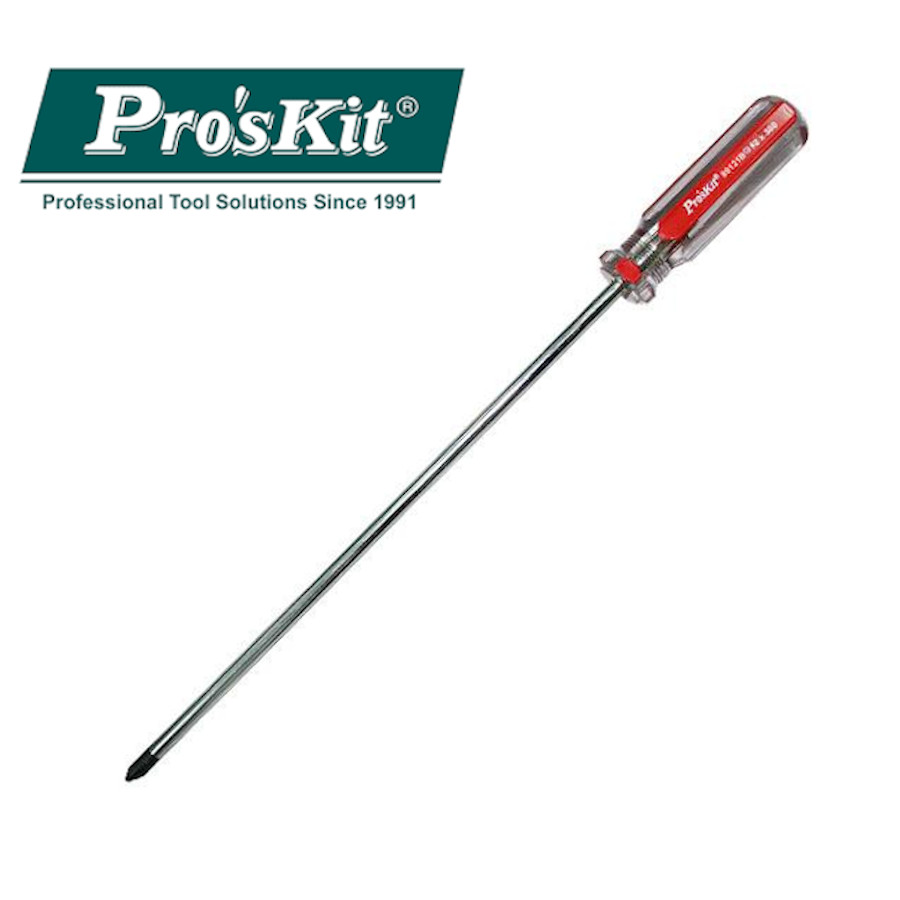 89121B Pro'sKit Отвертка LineColor (+ #2, 6х300мм, 390мм)