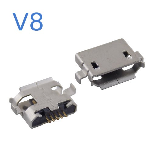 MicroUSB-F V8 Гнездо