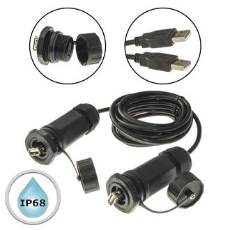 M25USBZ2-2.0G-3M герметичный шнур