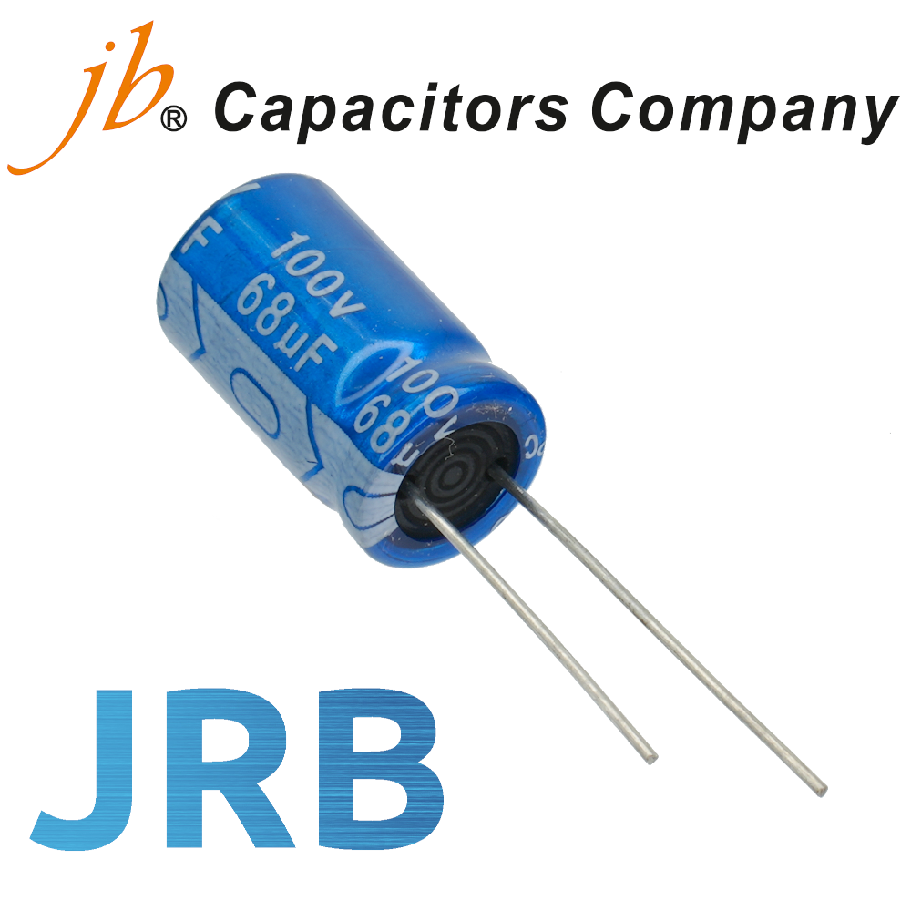 68мкФ 100В (10х16) JRB Конденсатор электролитический 