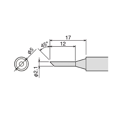 PX-60RT-2C жало (d6.5х26мм) GOOT