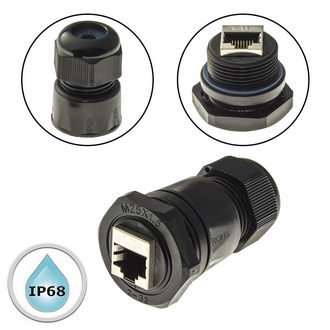 RJ45M25Z1-6B герметичный разъём
