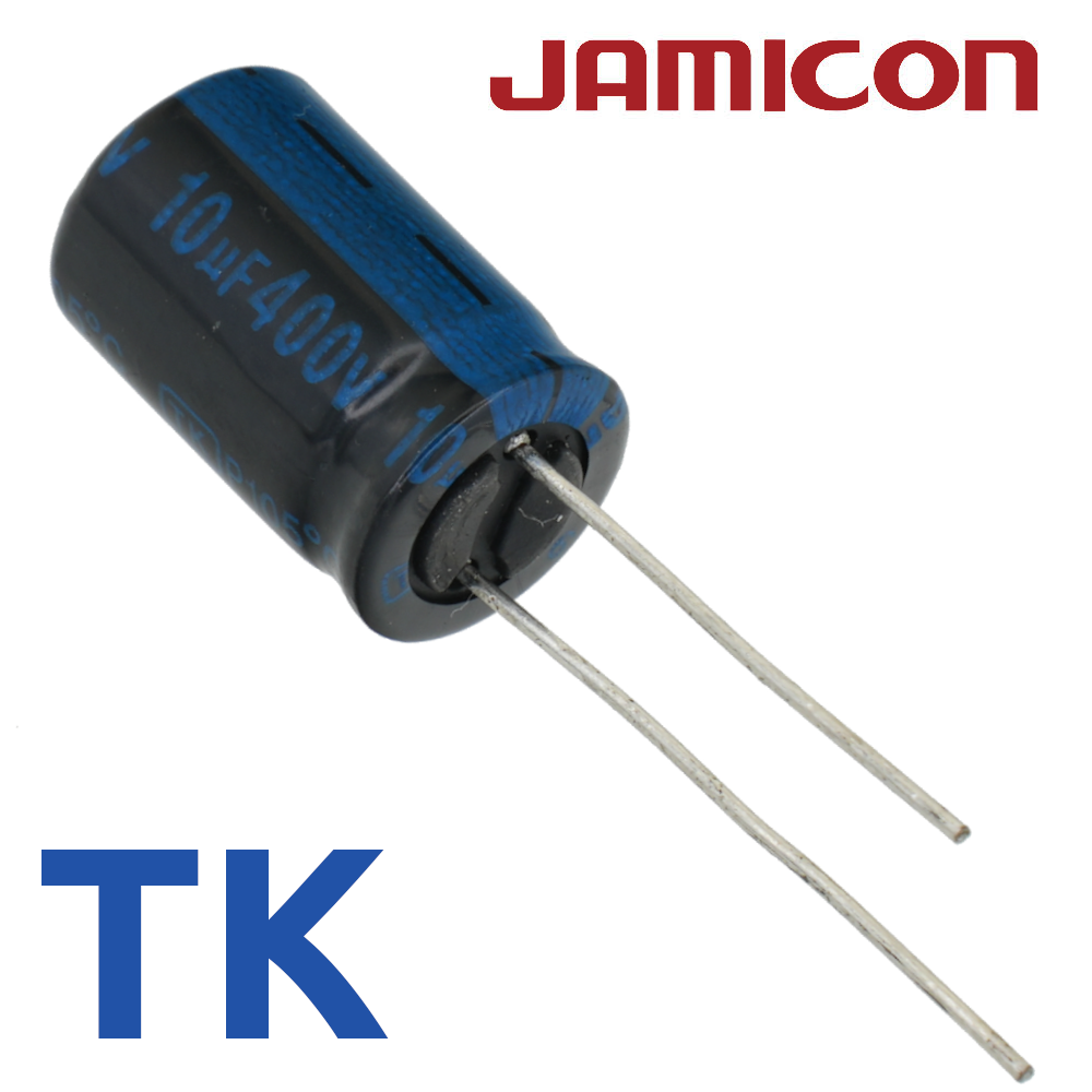 10мкФ 400В (10x16) TKR-105C Конденсатор электролитический