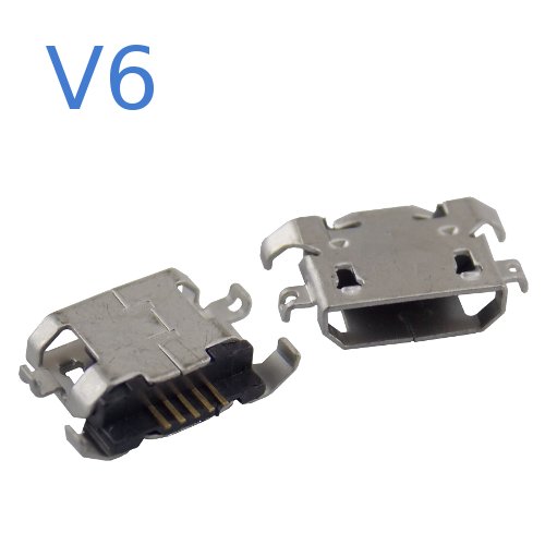 MicroUSB-F V6 Гнездо