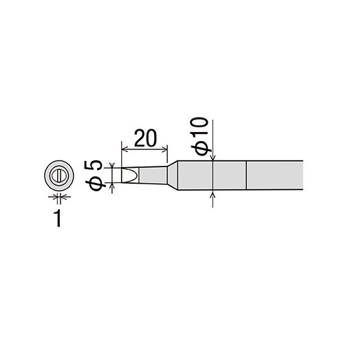 PX-2RT-5D жало (d7х37мм) GOOT