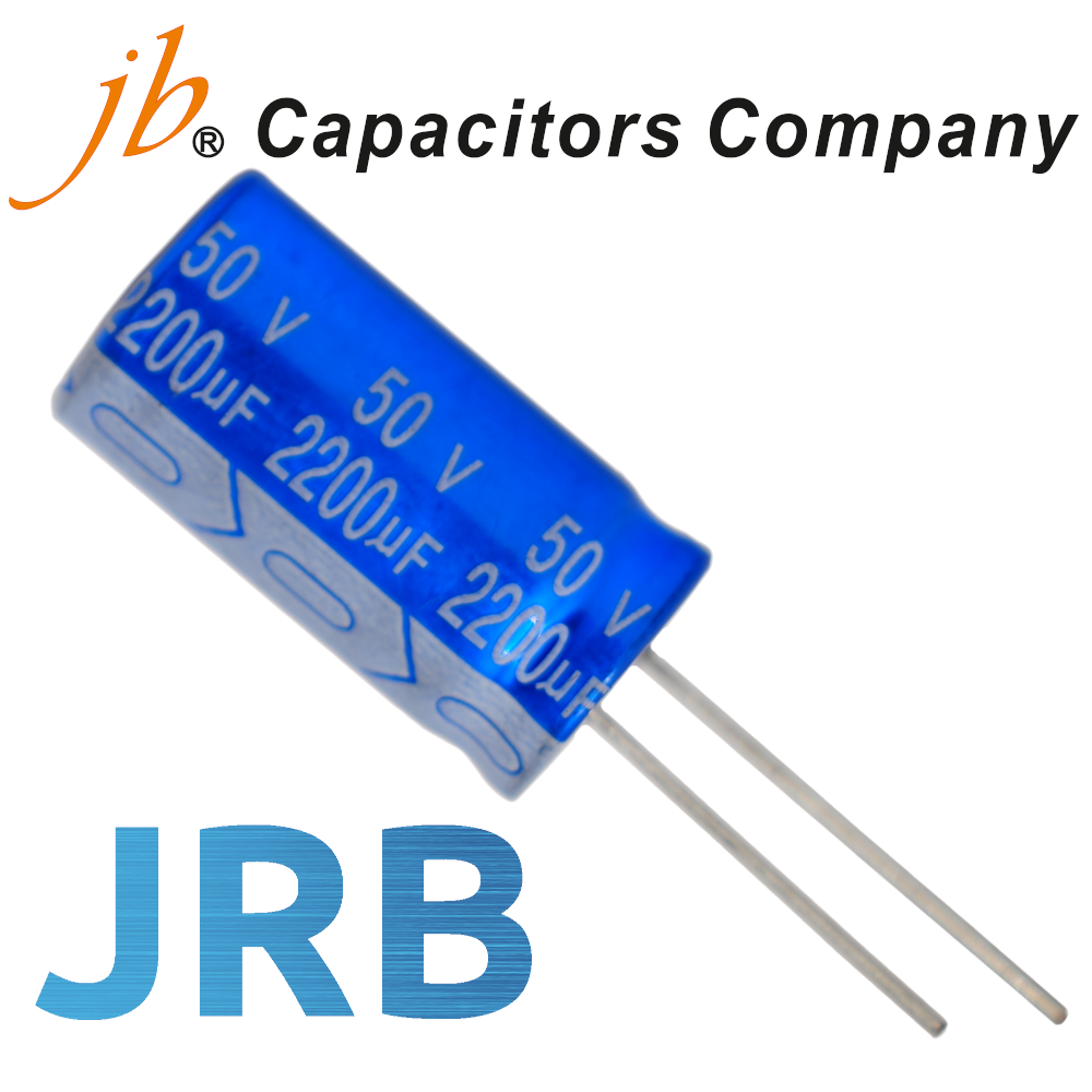 2200мкФ 50В (16x30) JRB-105C Конденсатор электролитический