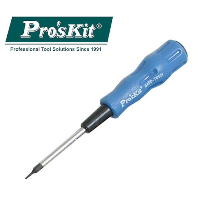 89400-T05H Pro'sKit Отвертка Pro-Soft (звезда с отв.Т5Нх50мм, 135мм)