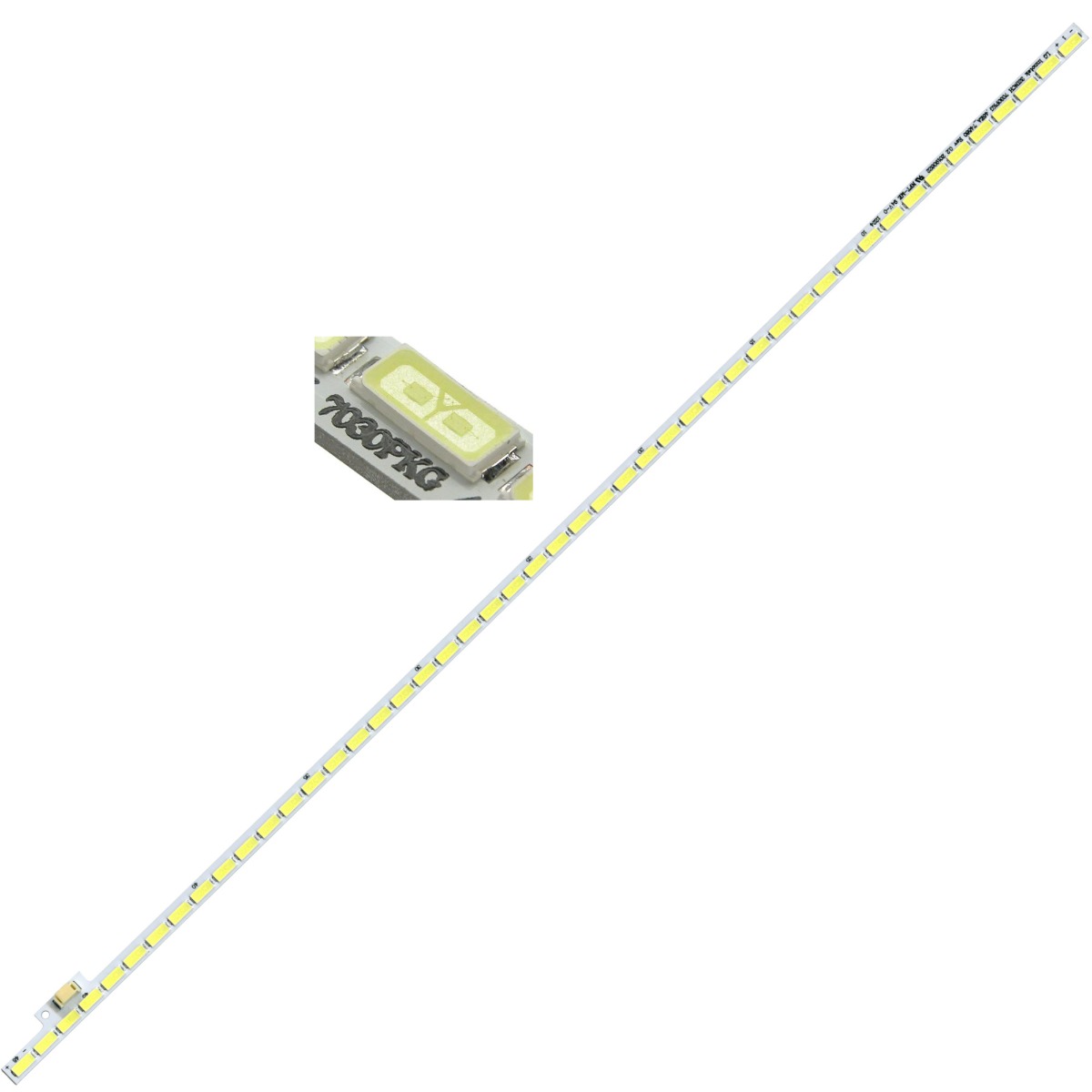 Светодиодная планка для подсветки ЖК панелей 32inch 7030PKG 48EA (393мм, 48 светодиодов)