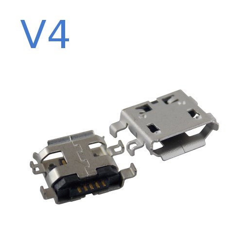 MicroUSB-F V4 Гнездо