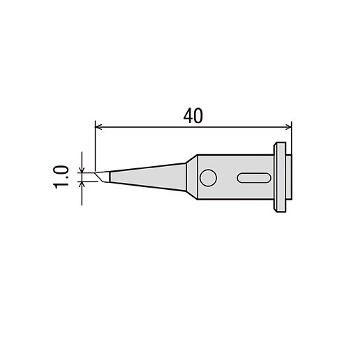 GP-501RT-1C жало для газового паяльника GOOT
