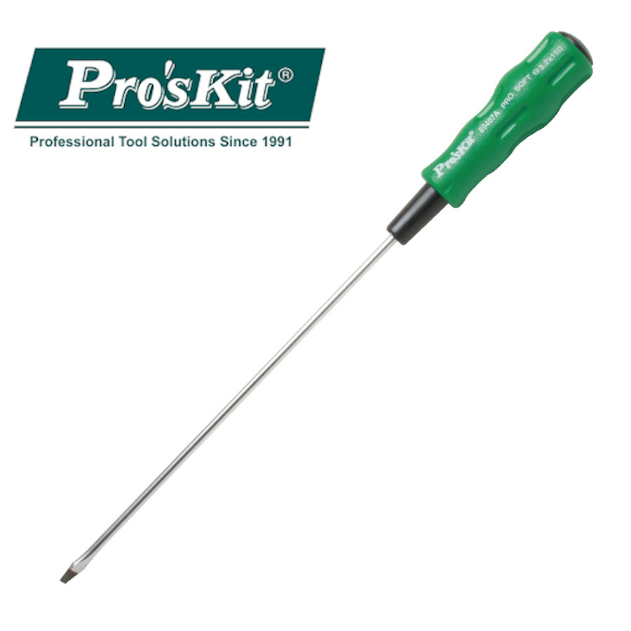 89407A Pro'sKit Отвертка Pro-Soft (- 6.0x100мм)