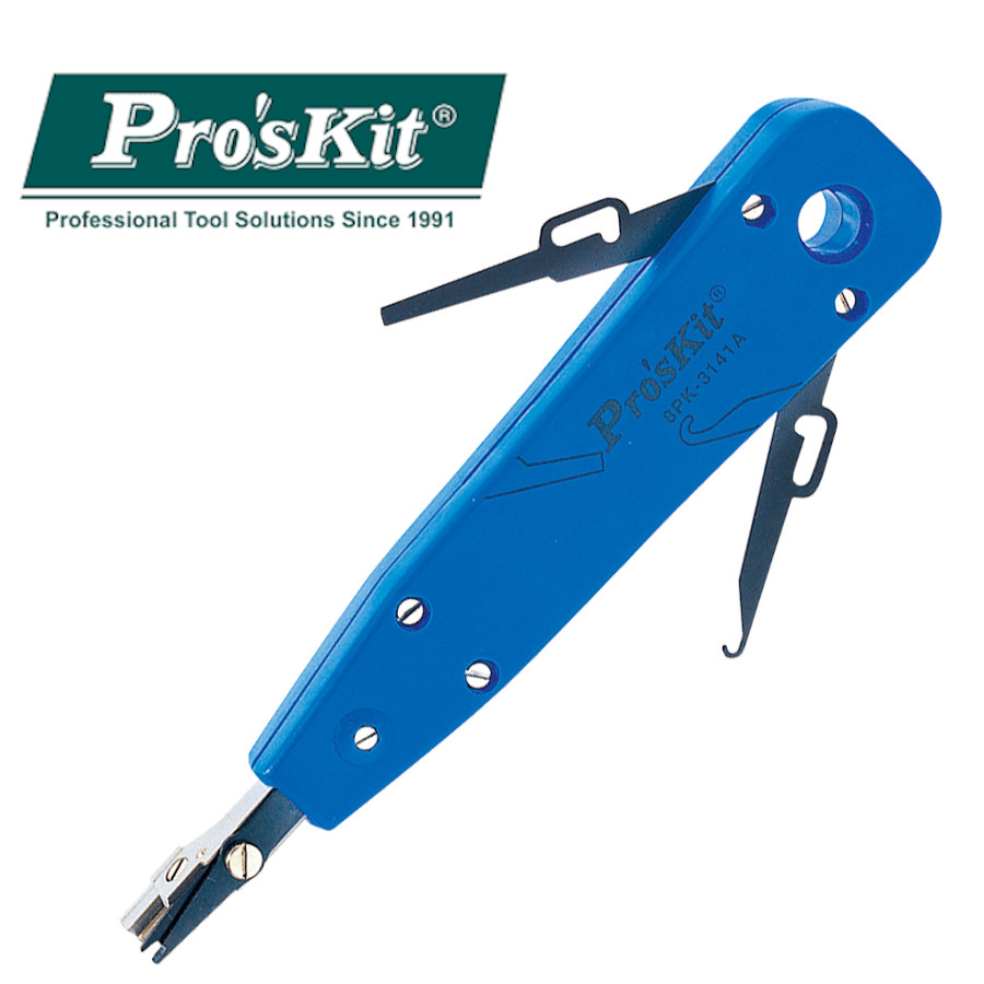 8PK-3141A Pro'sKit Инструмент для разделки контактов KRONE (175мм)