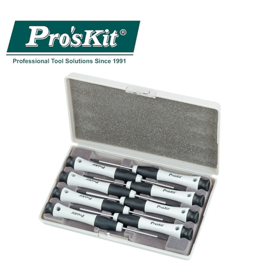 8PK-SD002N Pro'sKit Набор отверток (4х -, 3х +, 60/163мм)