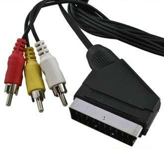 SCART-3RCAm 1.5m