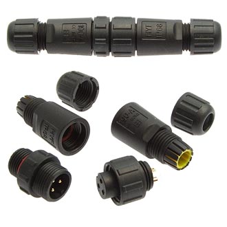 HYF-190 3pin (IP68)  герметичный разъем