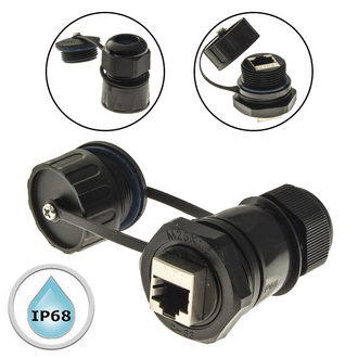 RJ45M25Z1-6BG2 герметичный разъём