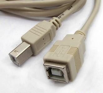 USB-B M USB-B F 3m