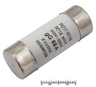 32A 500V 22x58mm
