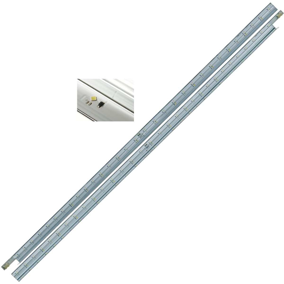 Светодиодная планка для подсветки ЖК панелей V6LF_490SFA/B_LED31_-1-5_R0 (комплект 2 планки по 515мм