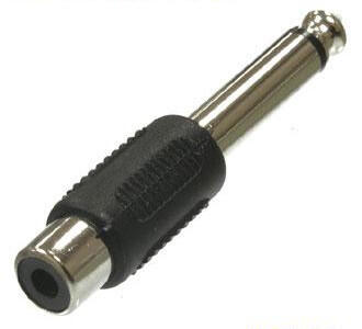 7-0142 / 6.35 mono-RCA JACK