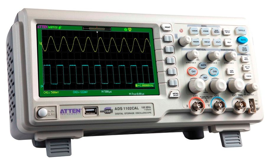 ADS1102CAL+ цифровой осциллограф 100 Мгц