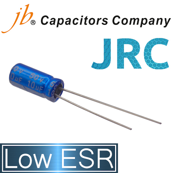10мкФ 50В (5x11) JRC Конденсатор электролитический