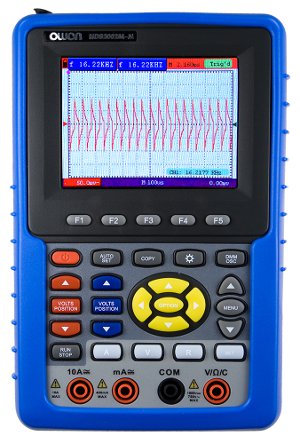 HDS2062M-N портативный двухканальный осциллограф 60 Мгц