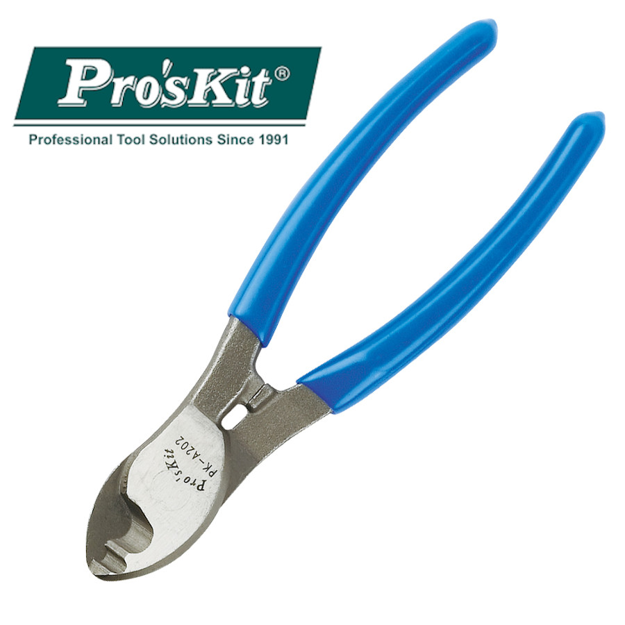8PK-A202 Pro'sKit Кусачки кабельные (многож. до 25мм2, 160мм)
