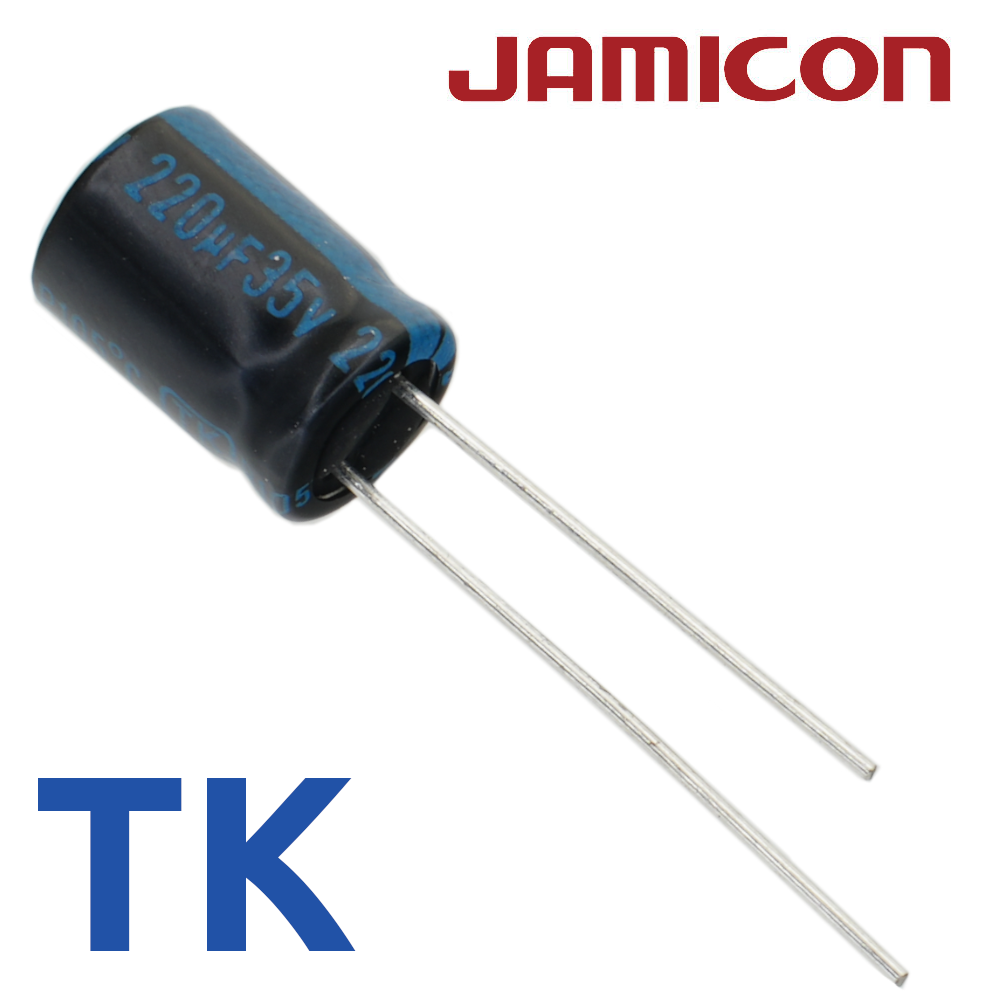 220мкФ 35В (8x11) TKR-105C Конденсатор электролитический
