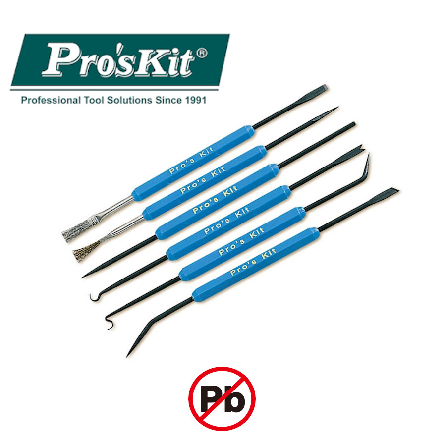 1PK-3616 Pro'sKit Набор инструментов монтажника (6 предметов)