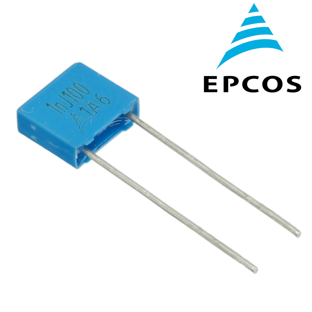 MKT 1000пФ 100В Конденсатор пленочный EPCOS B32529C1102