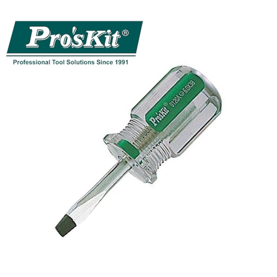 89120A Pro'sKit Отвертка LineColor (- 6, 6х38мм, 57мм)