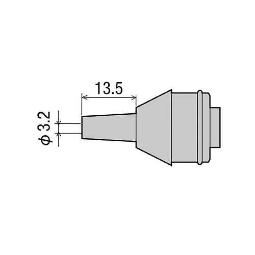 GS-150N носик к оловоотсосу GS-150/154 GOOT